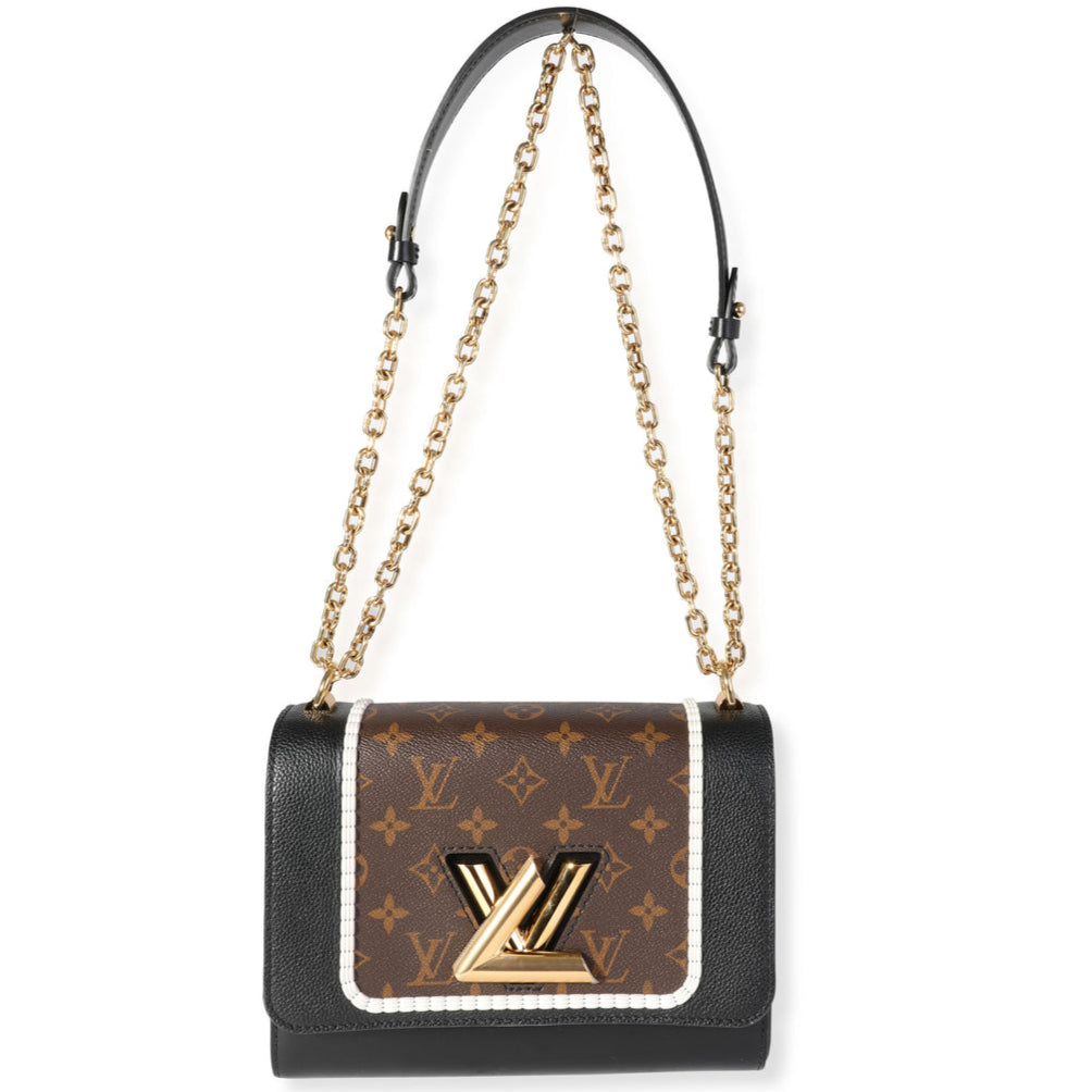 Louis Vuitton Twist MM Shoulder Bag - Black