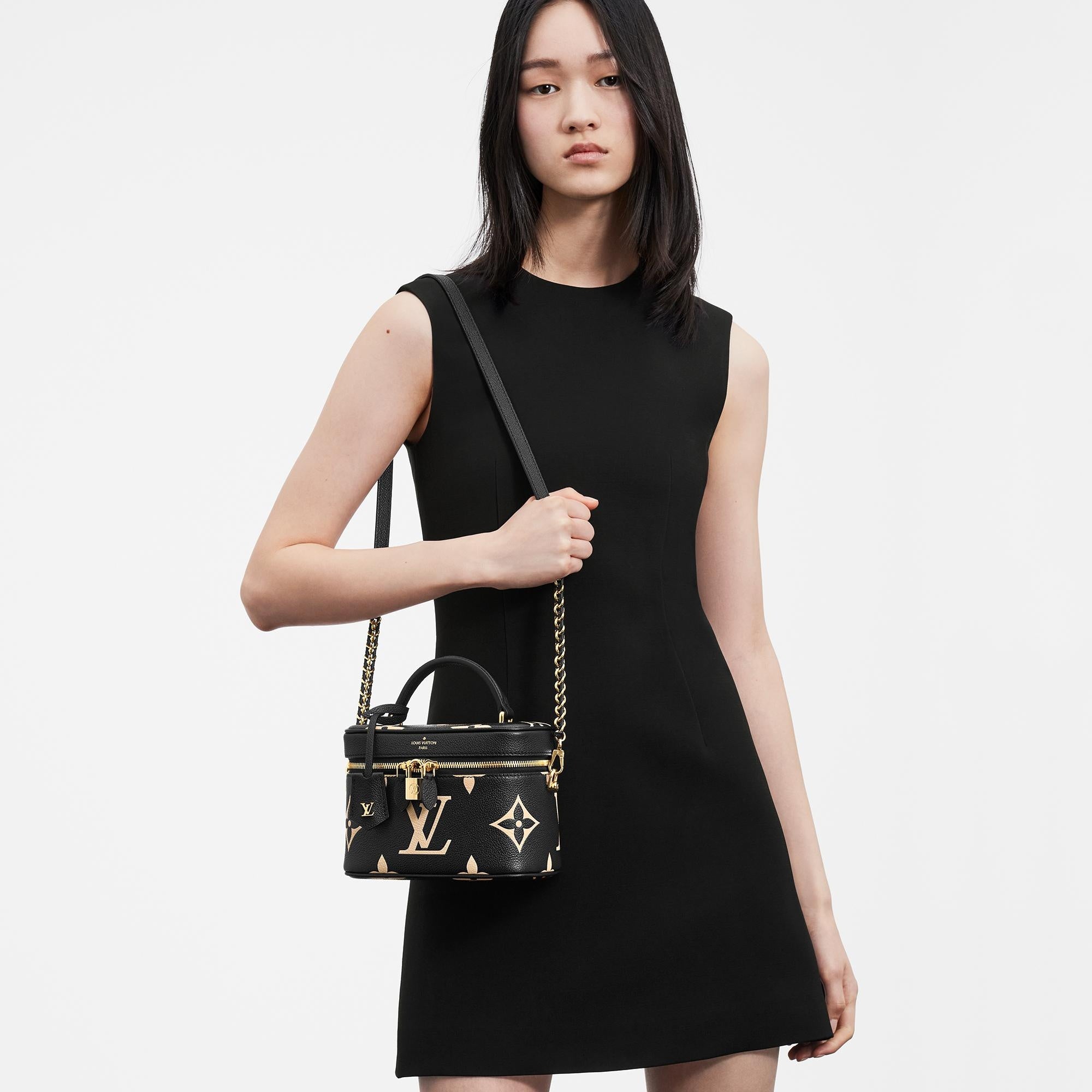 Louis Vuitton Vanity PM Handbag - Black