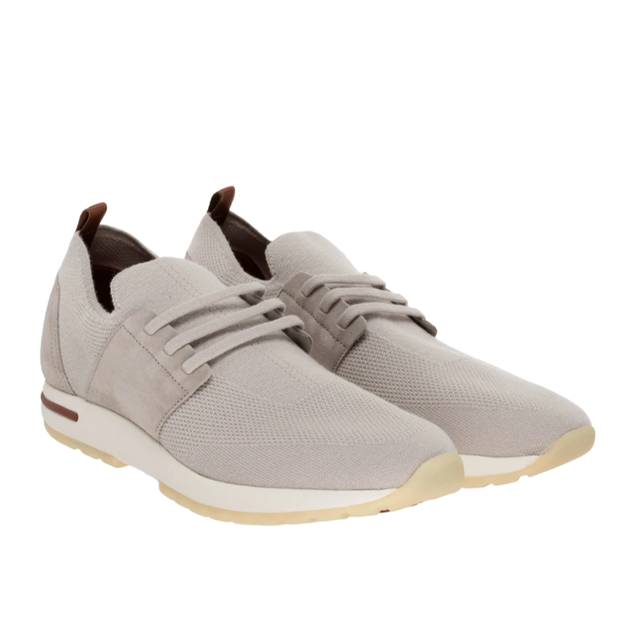 Loro Piana 360 LP Flexy Walk Wish® Virgin Wool Sneakers - Gray (002)