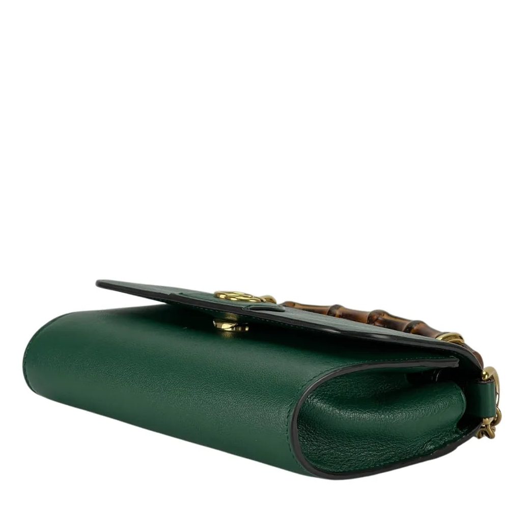 Gucci Diana Mini Top Handle Crossbody Bag – Green