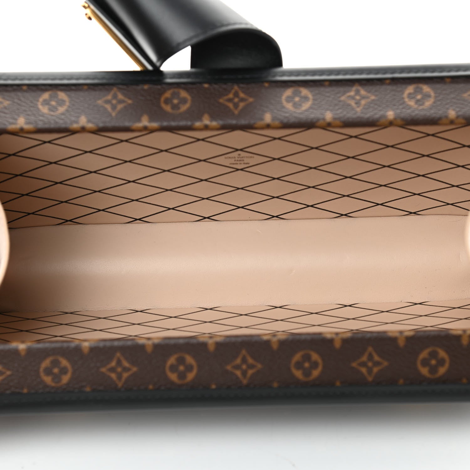 Louis Vuitton Petite Malle East West Trunk Bag - Brown