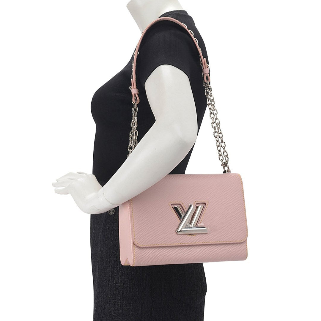 Louis Vuitton Epi Twist MM Shoulder Bag - Rose Ballerine