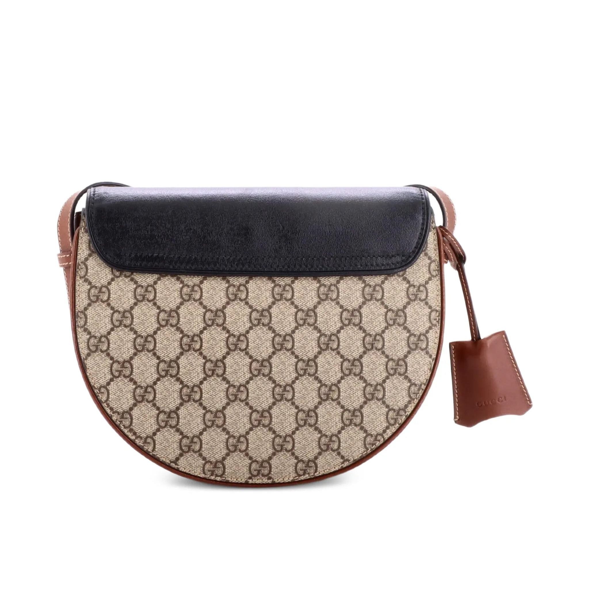 Gucci GG Padlock Shoulder Bag – Beige