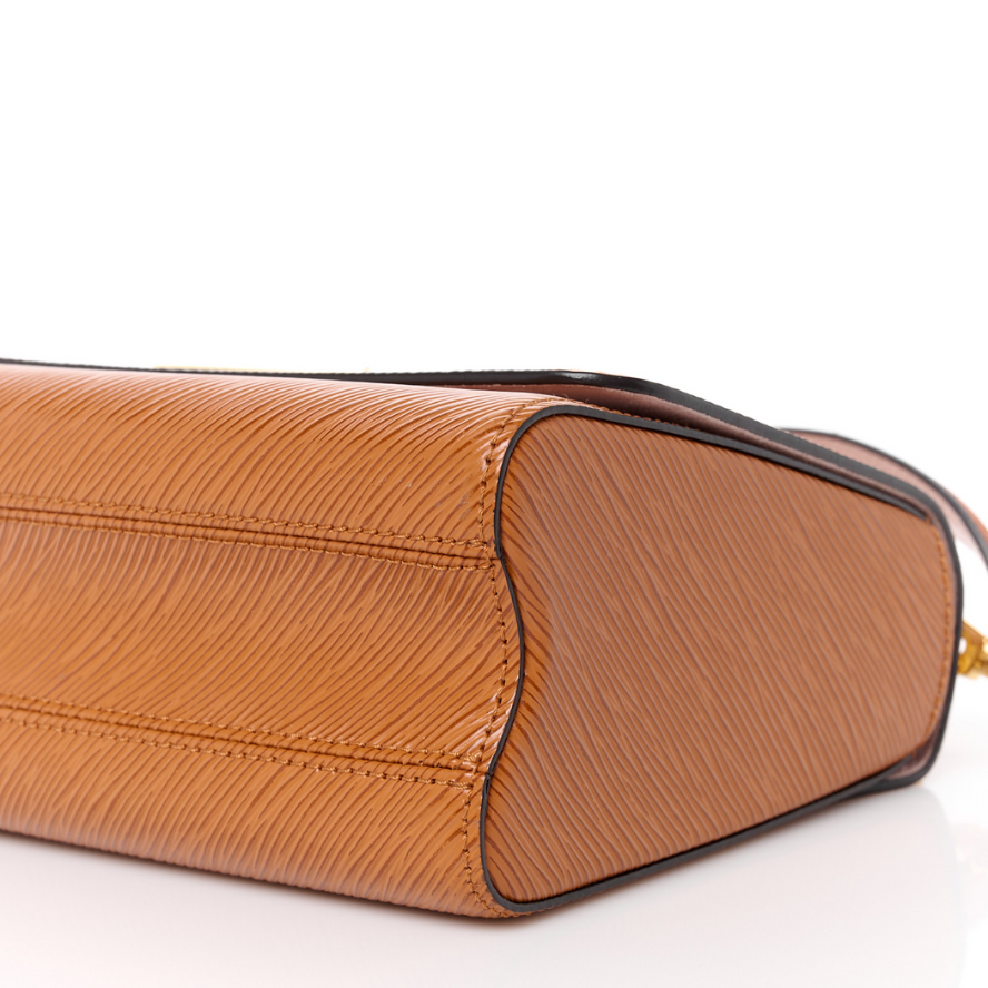 Louis Vuitton Epi Twist Monogram MM Shoulder Bag - Brown