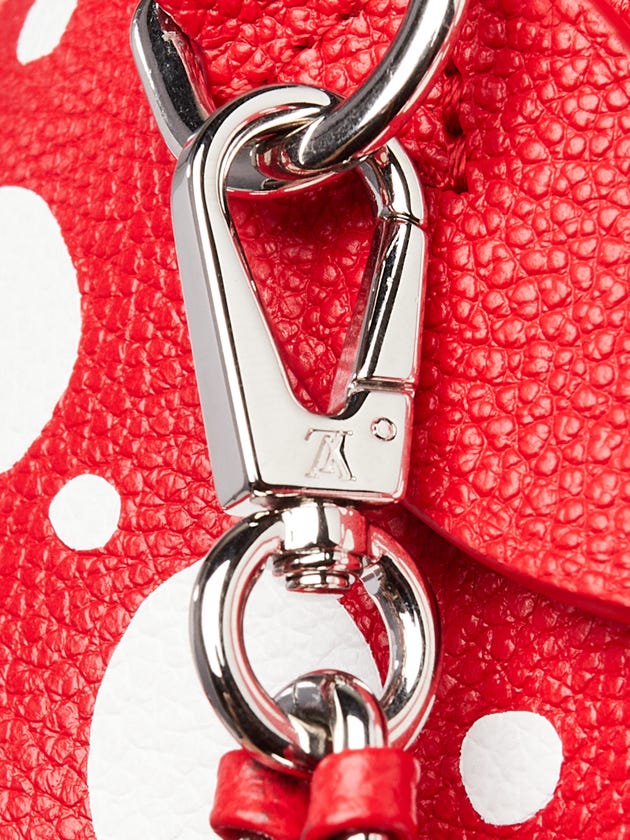 Louis Vuitton x Yayoi Kusama Speedy 20 Bandoulière Handbag - Red