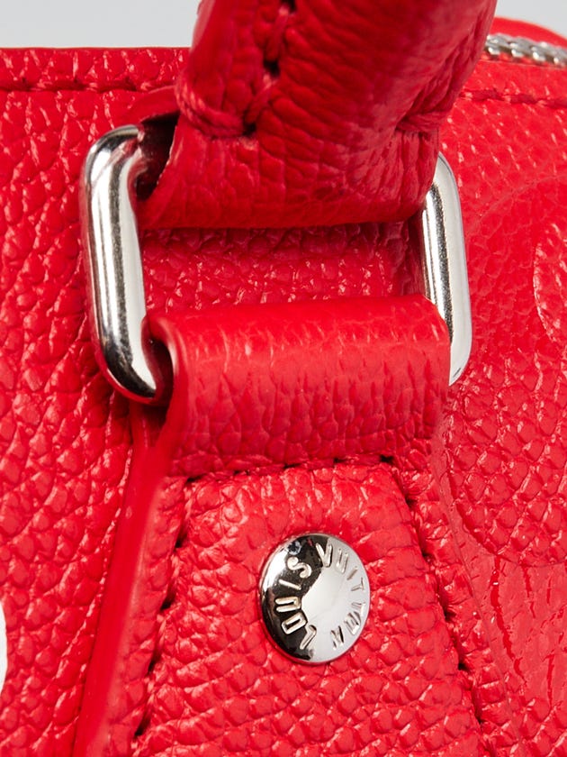 Louis Vuitton x Yayoi Kusama Speedy 20 Bandoulière Handbag - Red