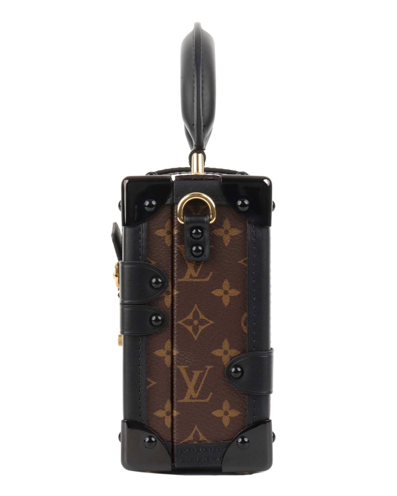 Louis Vuitton Petite Malle Capital Handbag - Brown