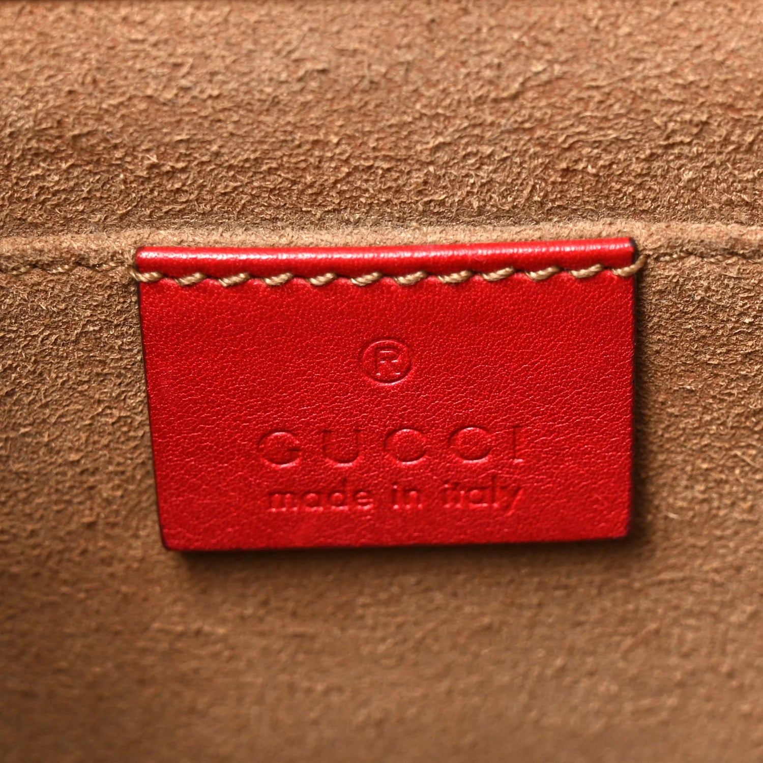 Gucci Padlock Small Shoulder Bag – Red