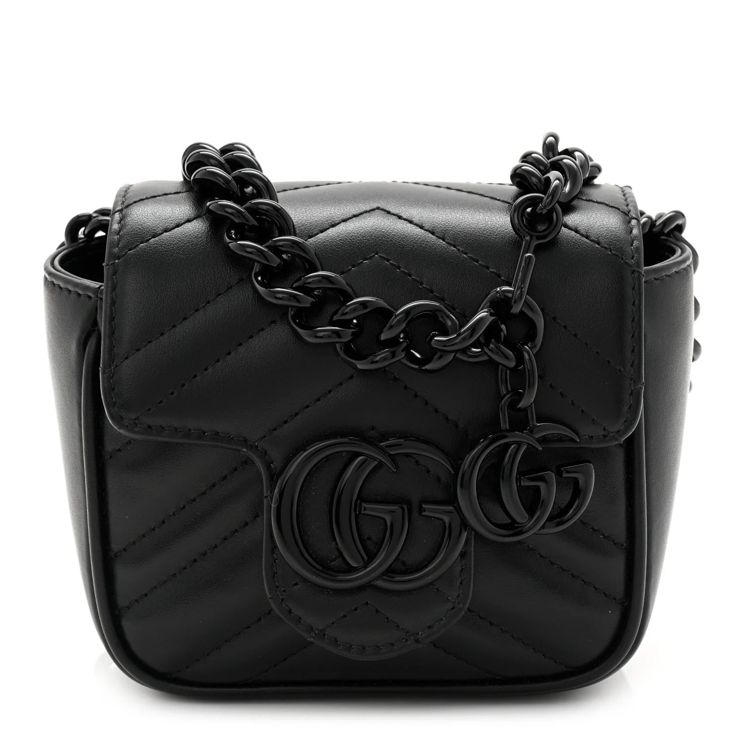 Gucci GG Marmont Belt Bag - Black