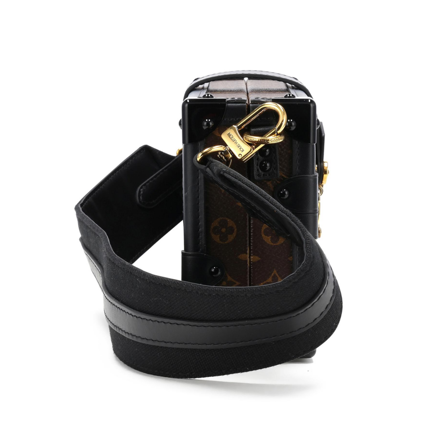 Louis Vuitton Petite Malle East West Trunk Bag - Brown