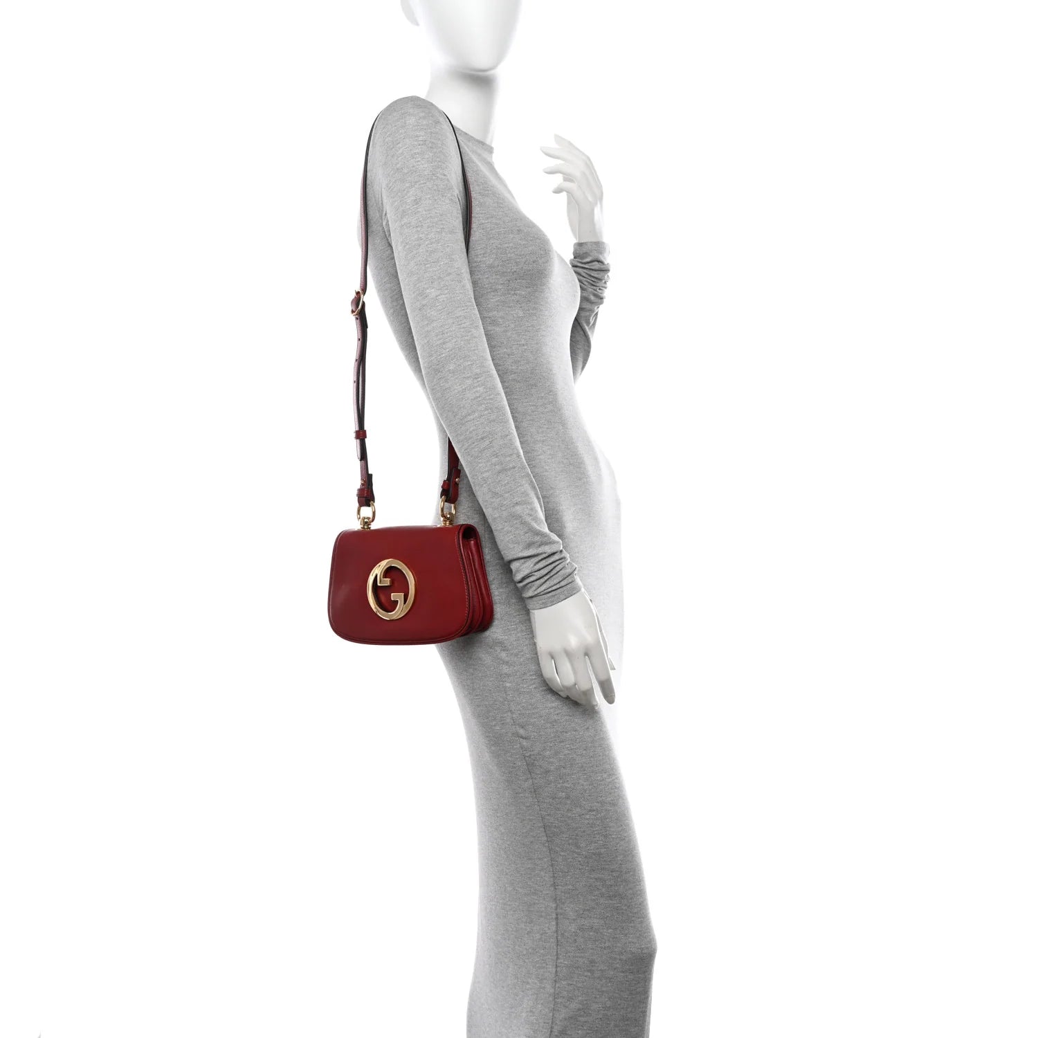Gucci Blondie Mini Shoulder Bag - Red
