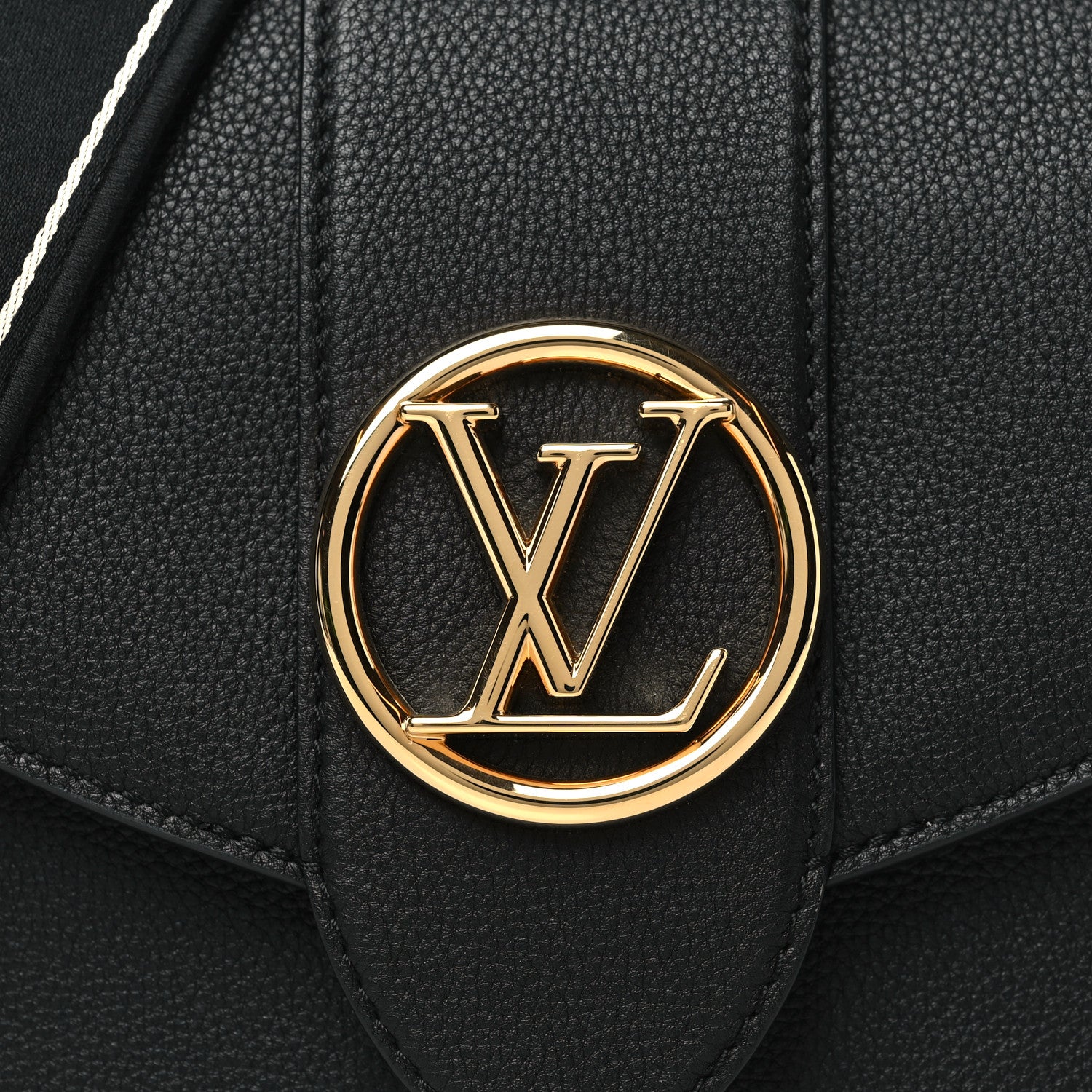 Louis Vuitton LV Pont 9 Soft MM Shoulder Bag - Black