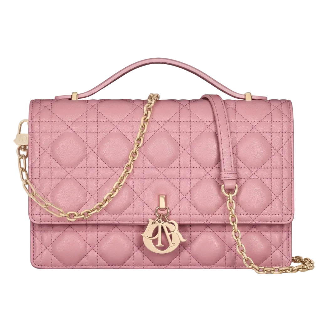 Dior My Dior Top Handle Bag - Pink
