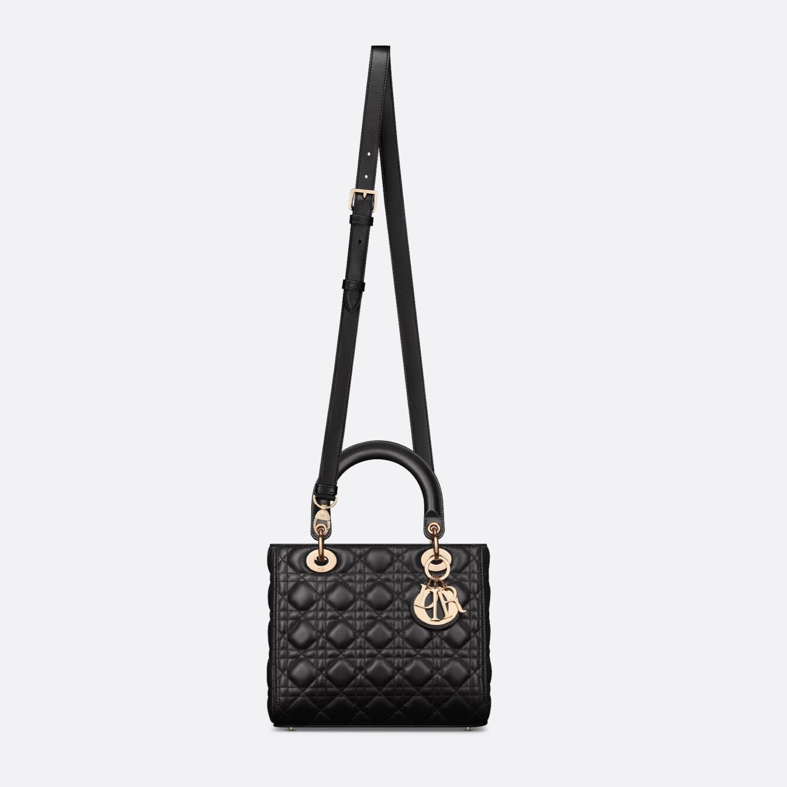 Dior Medium Lady Dior My ABCDior Bag - Black
