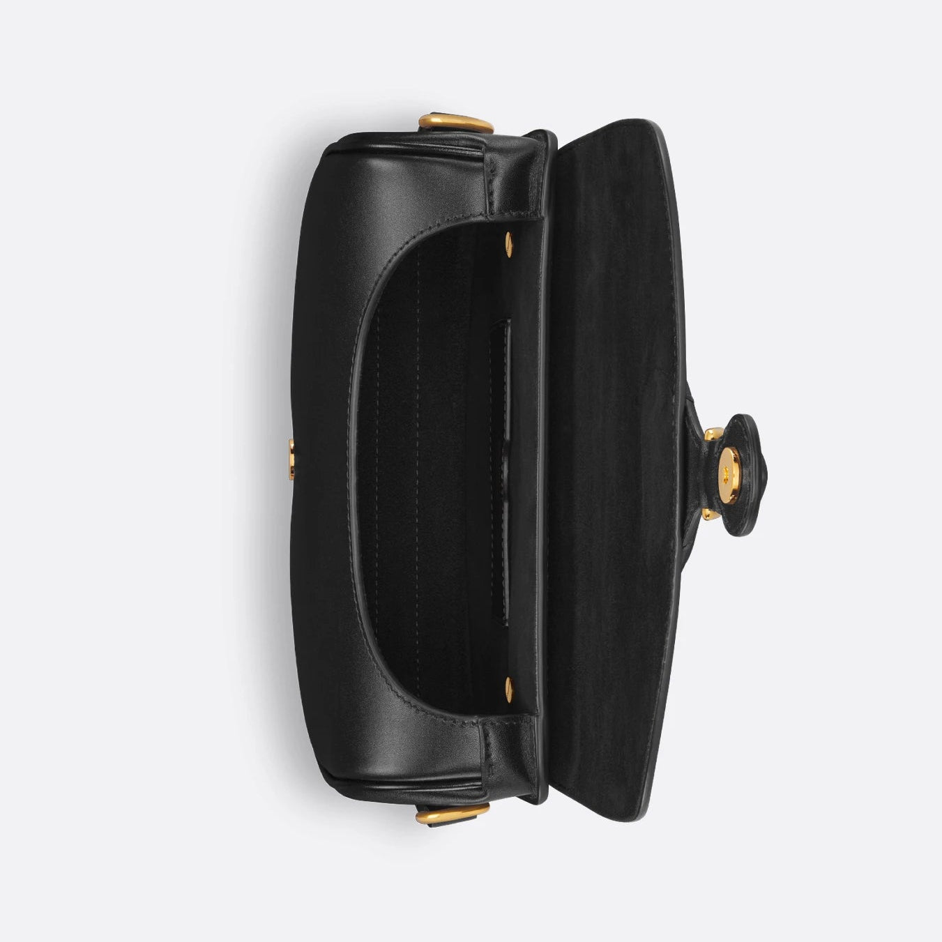 Dior Medium Calfskin Bobby Bag - Black