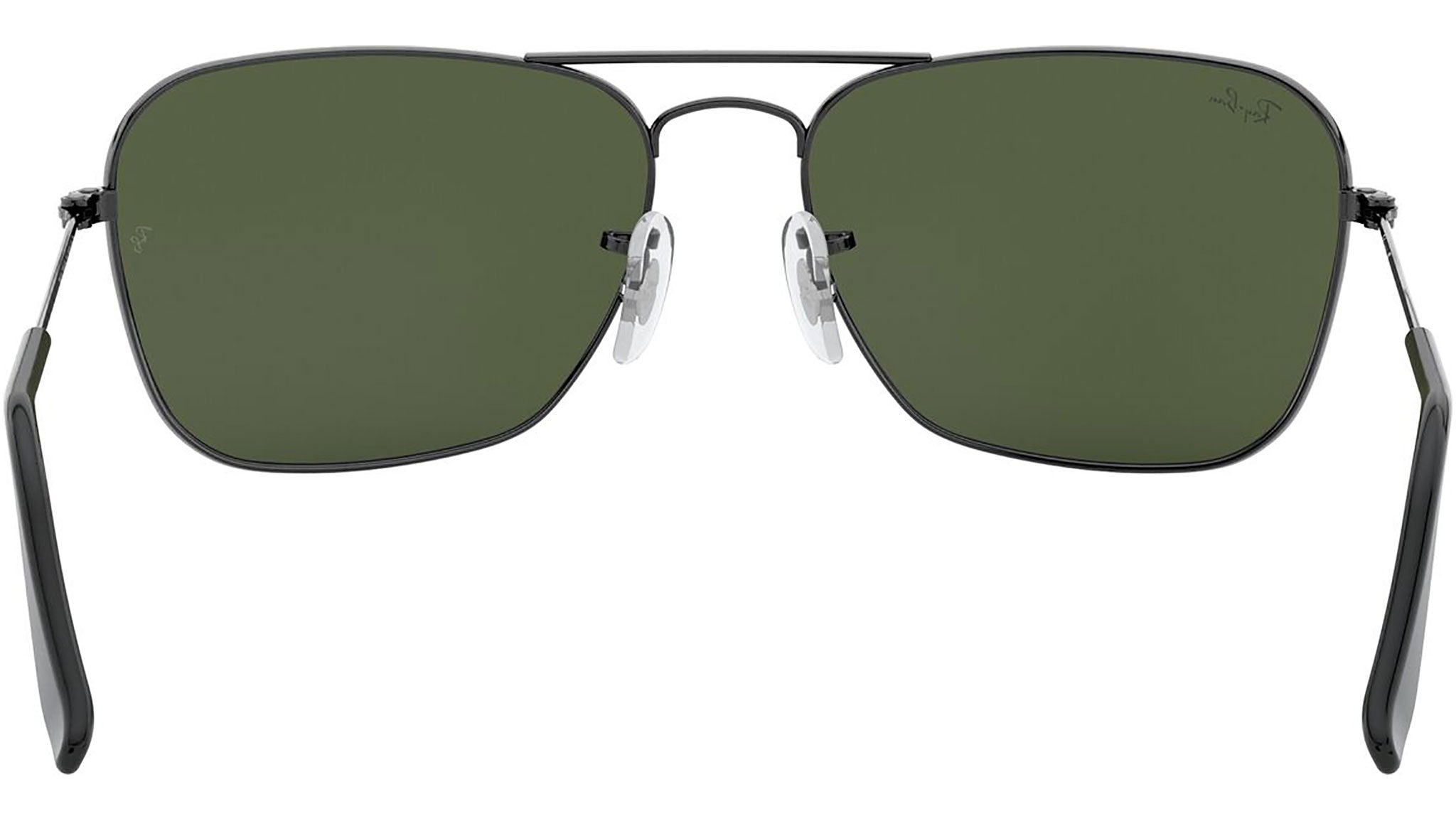 Ray Ban Caravan RB3136 004/51 Square Black Frame Sunglasses