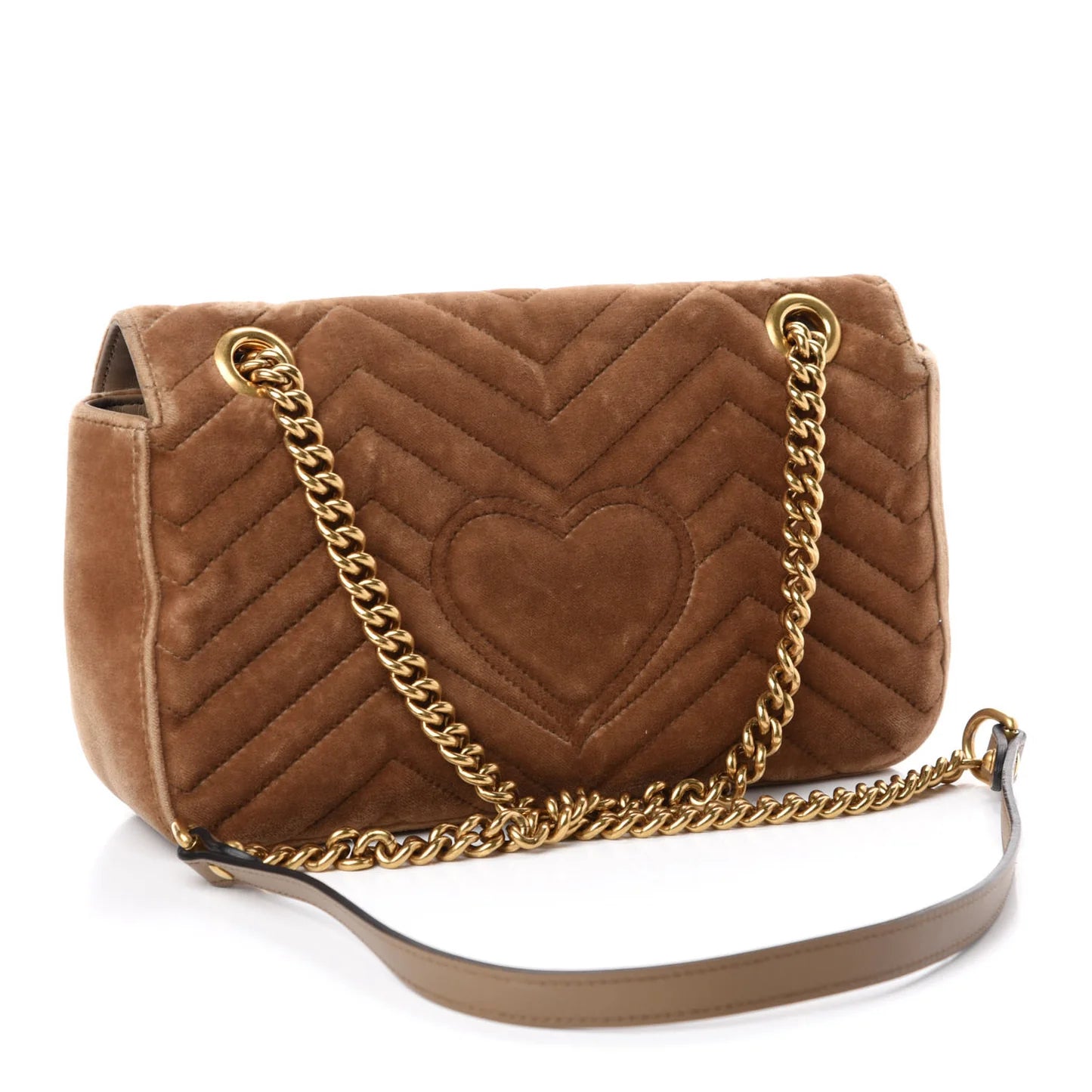 Gucci GG Marmont Shoulder Bag - Brown