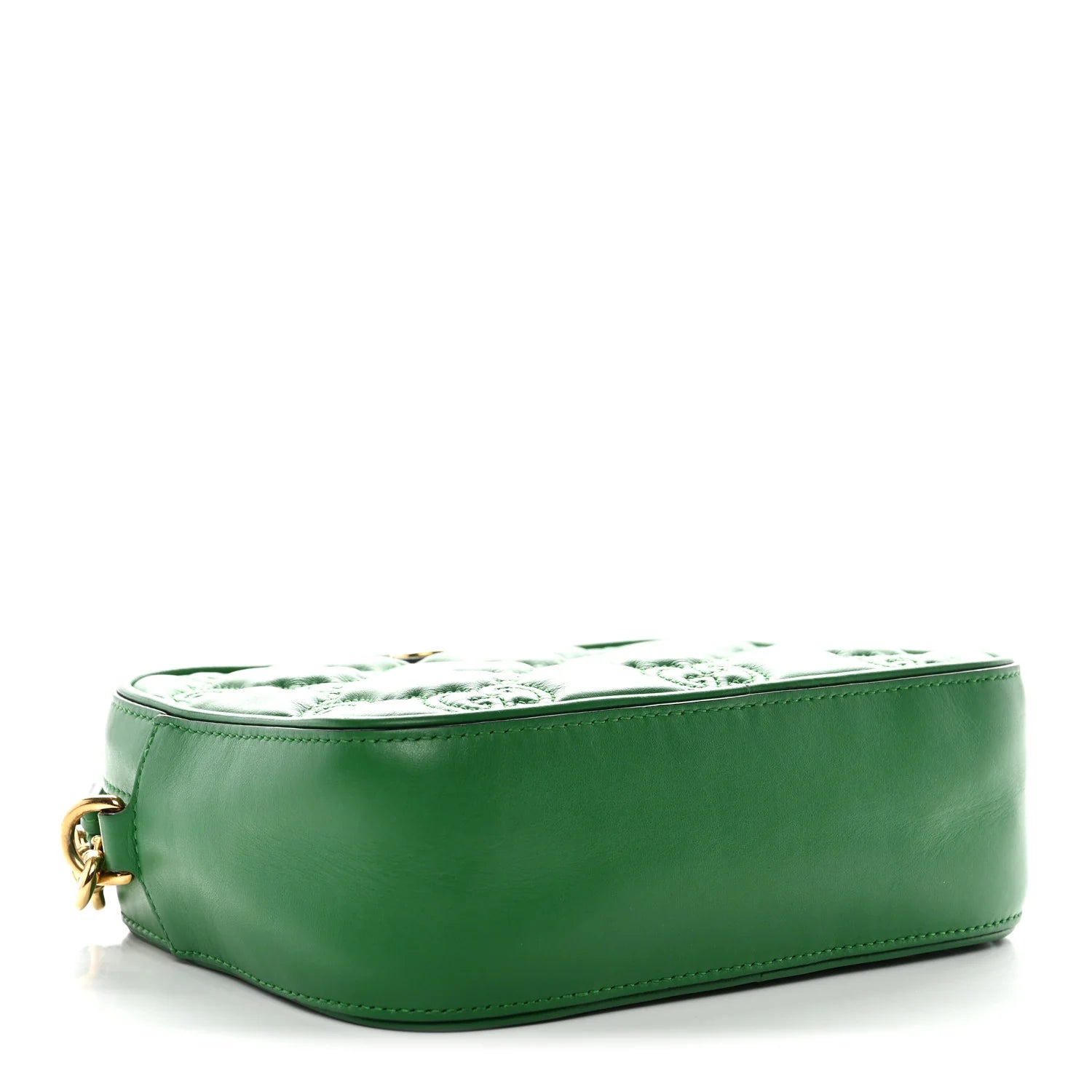 Gucci GG Matelassé Small Shoulder Bag - Green
