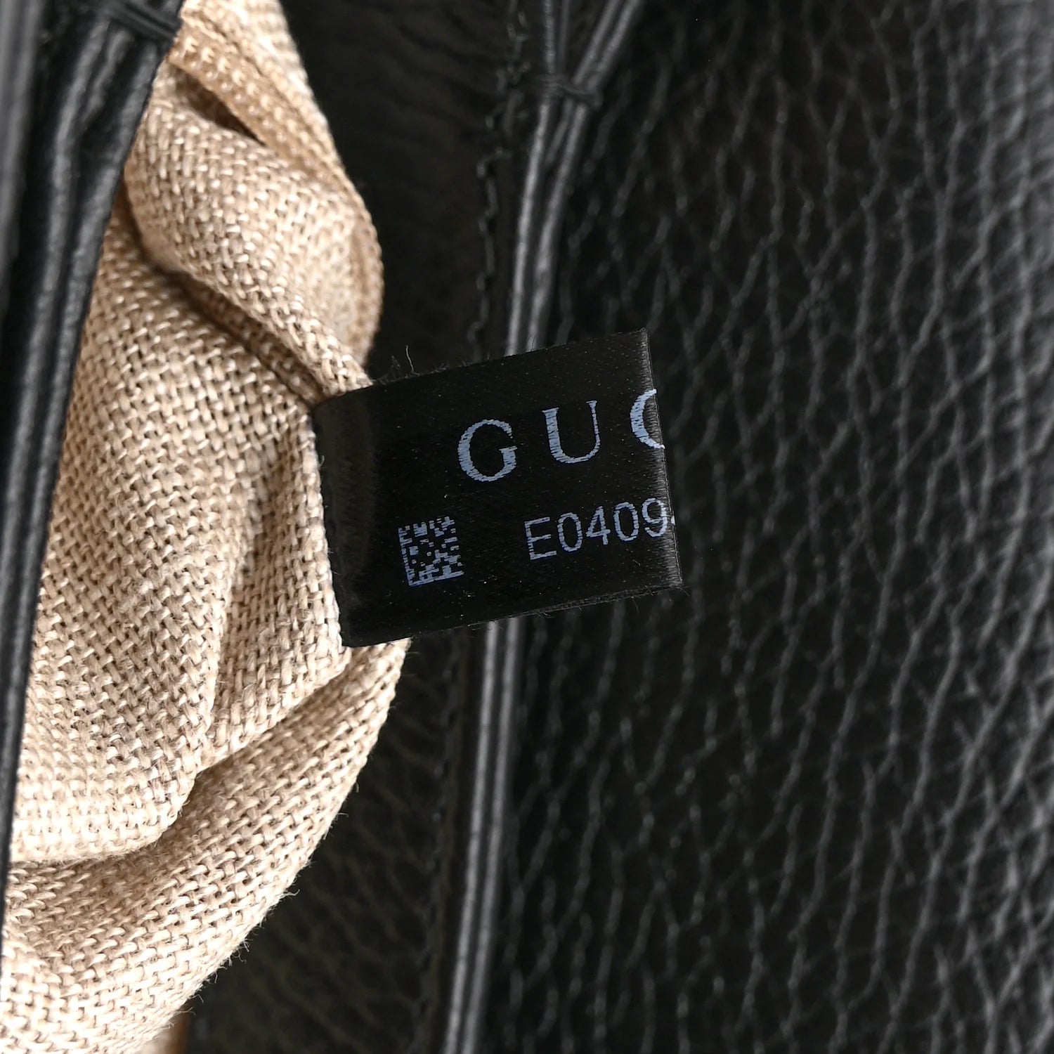 Gucci Dollar Interlocking Chain Bag – Black
