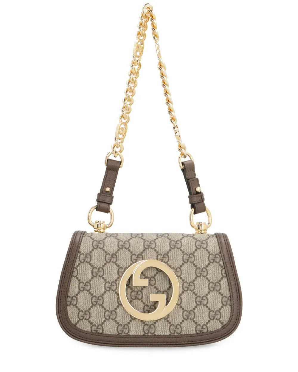 Gucci Blondie Mini GG Supreme Canvas Shoulder Bag – Beige