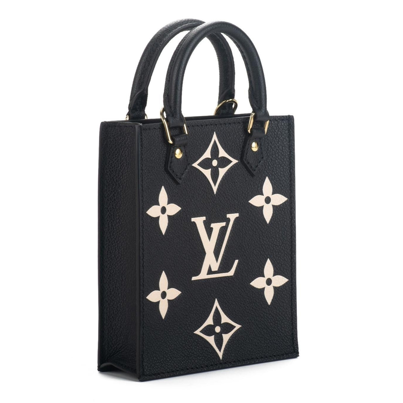 Louis Vuitton Petit Sac Plat Crossbody Bag - Black