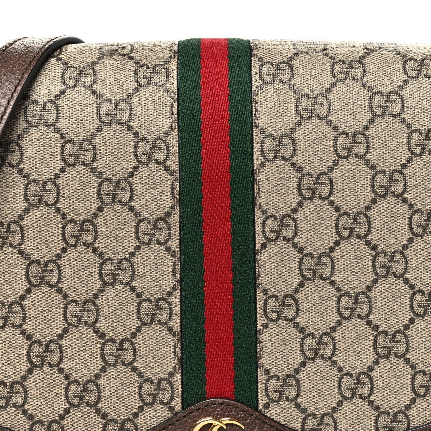 Gucci Ophidia Flap Messenger Bag – Brown