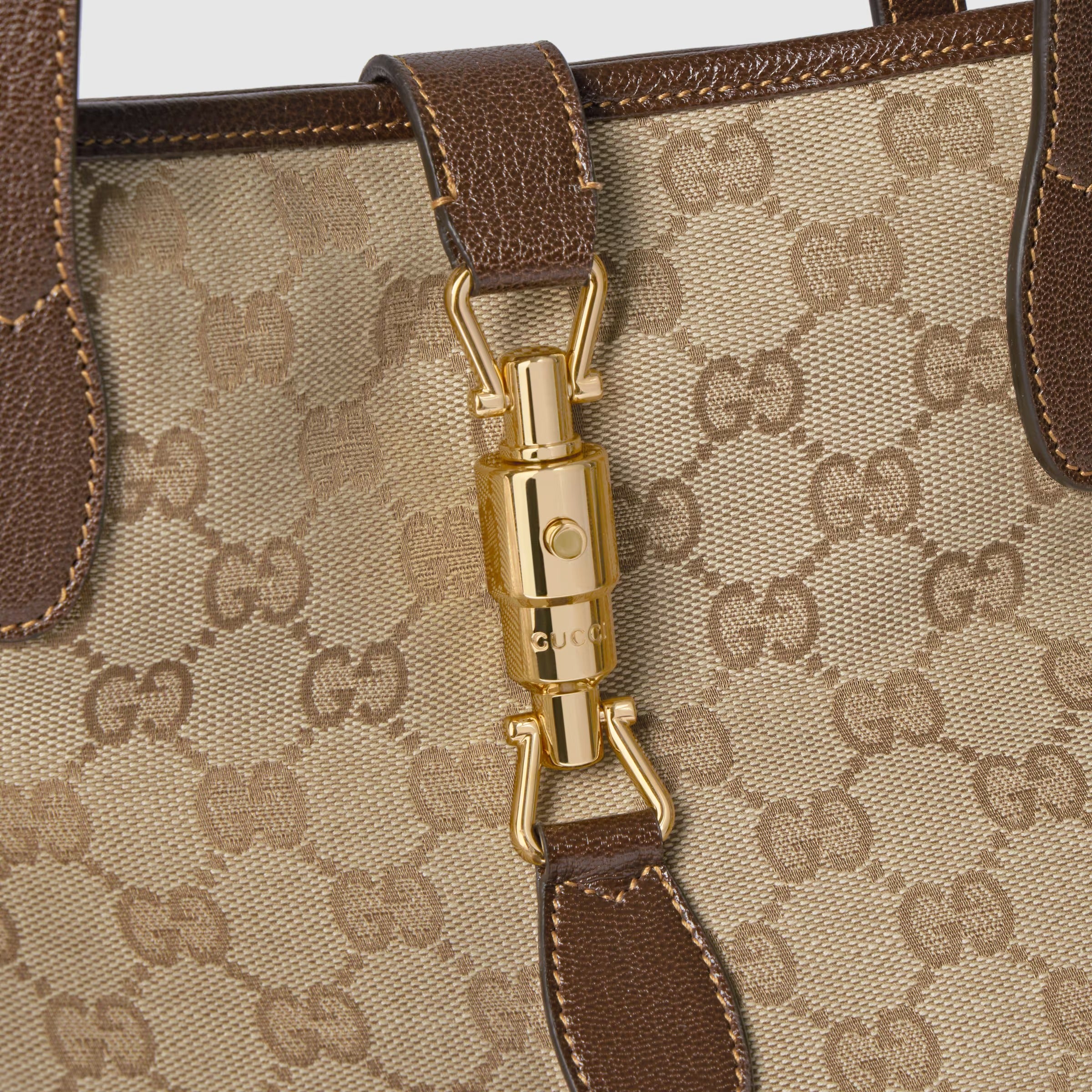 Gucci Jackie Tote Bag – Sand Brown