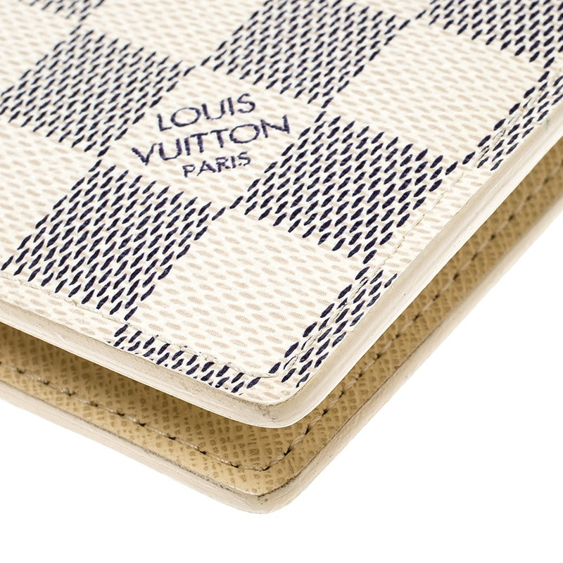 Louis Vuitton Marco Canvas Bifold Wallet - Damier Azur White