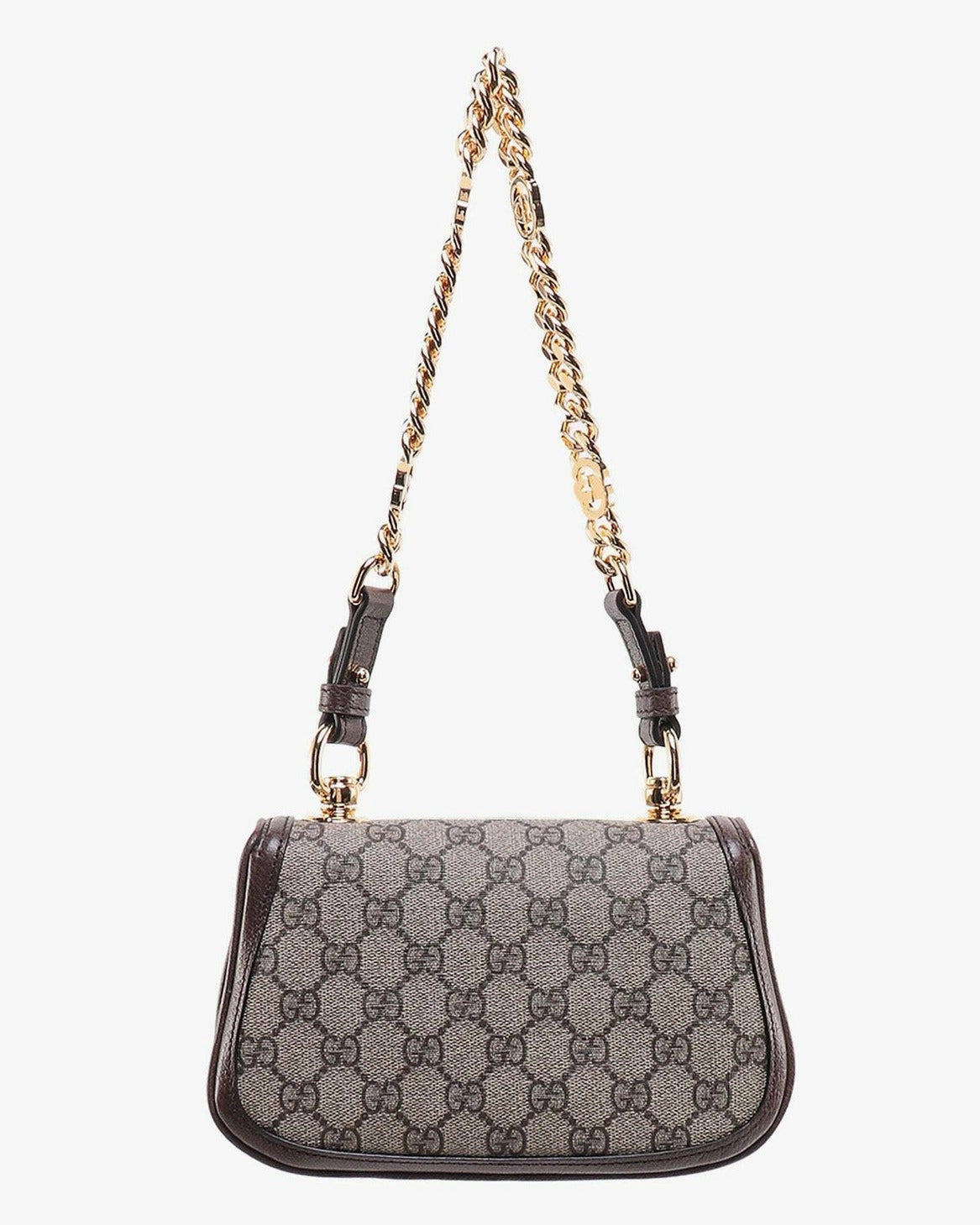 Gucci Blondie Mini GG Supreme Canvas Shoulder Bag – Beige