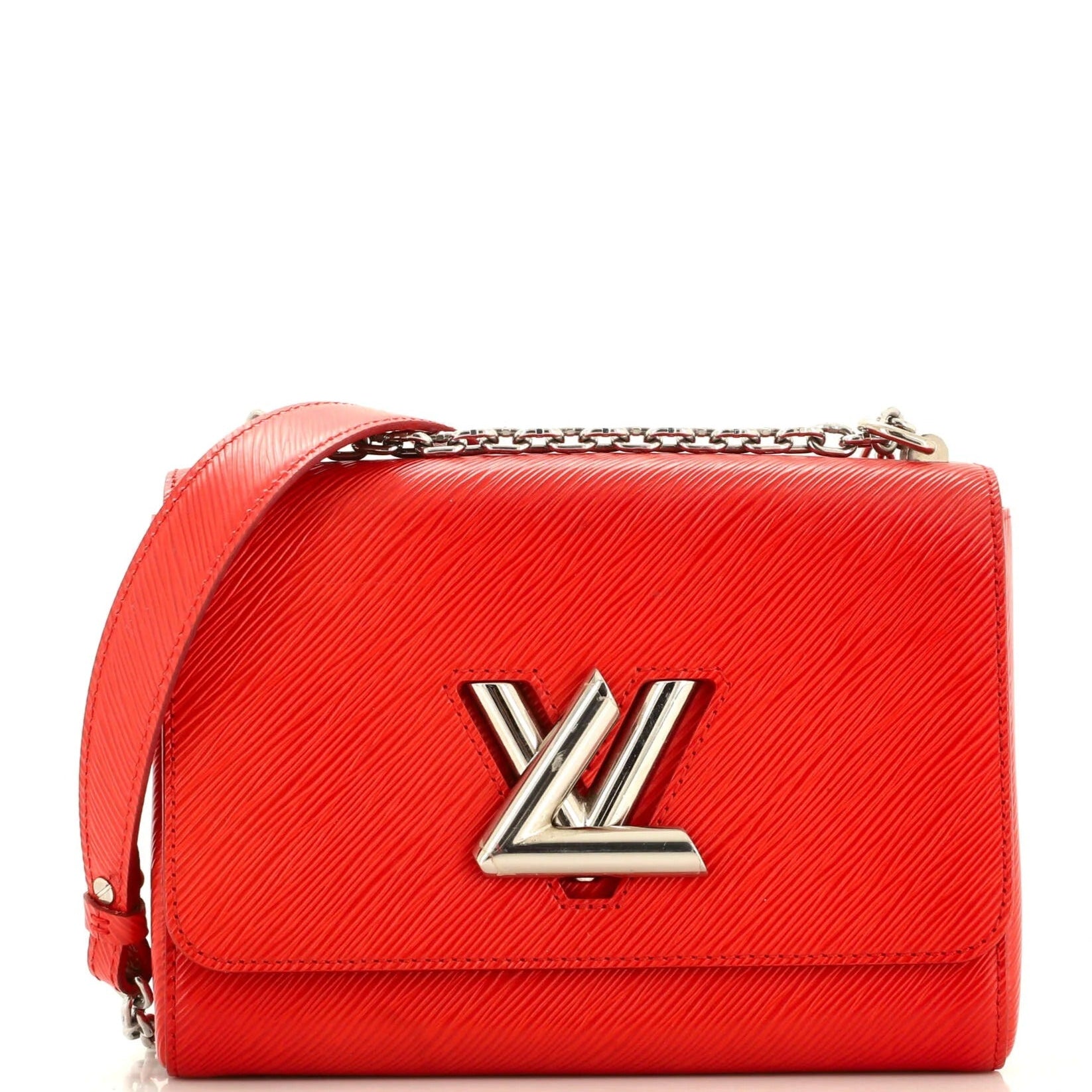 Louis Vuitton Epi Twist MM Shoulder Bag - Red