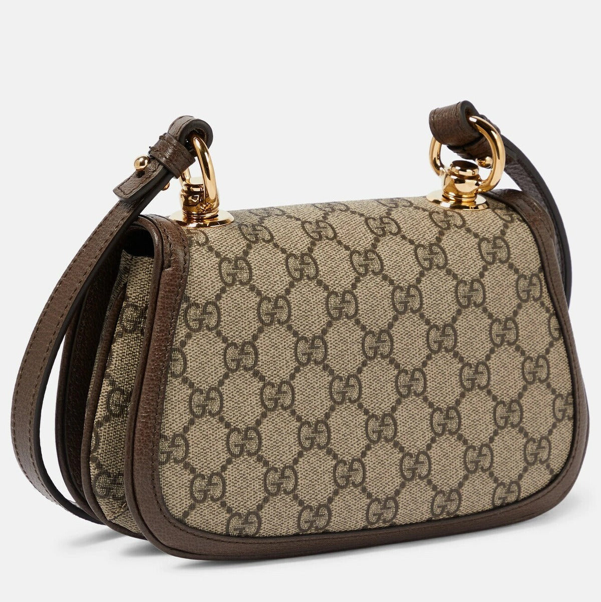 Gucci Blondie Mini GG Supreme Canvas Shoulder Bag – Beige