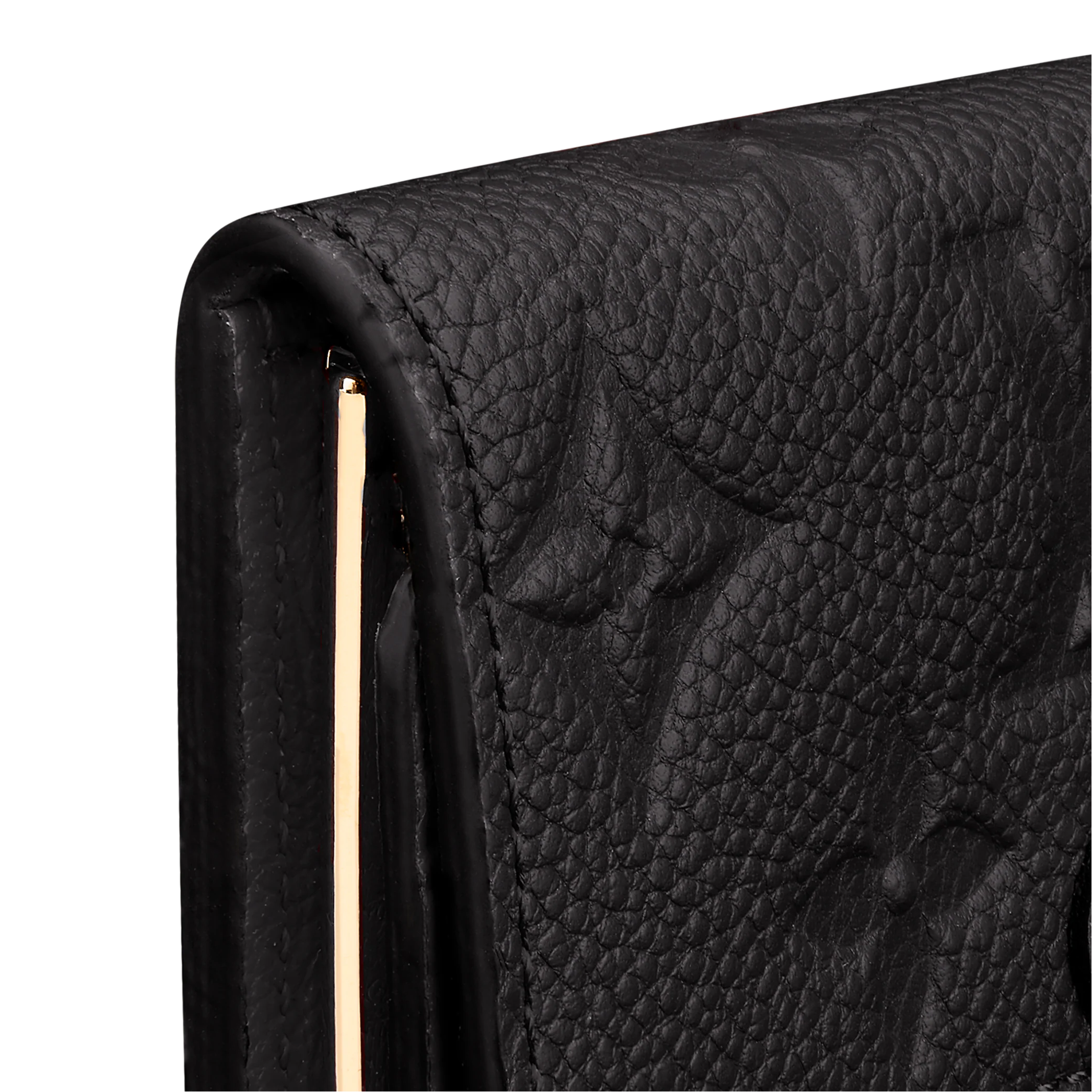 Louis Vuitton Monogram Empreinte 6 Key Holder - Black