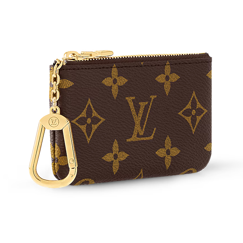 Louis Vuitton Monogram Key Pouch - Brown