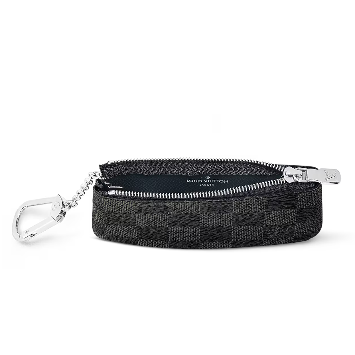 Louis Vuitton Damier Graphite Key Pouch - Black
