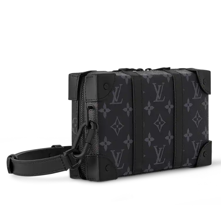 Louis Vuitton Mini Soft Trunk Wallet Monogram Eclipse - Black