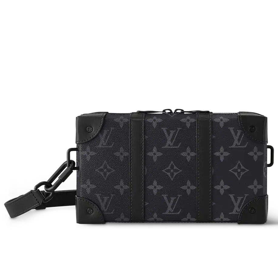 Louis Vuitton Mini Soft Trunk Wallet Monogram Eclipse - Black