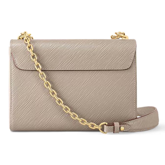 Louis Vuitton Twist MM Shoulder Bag - Galet
