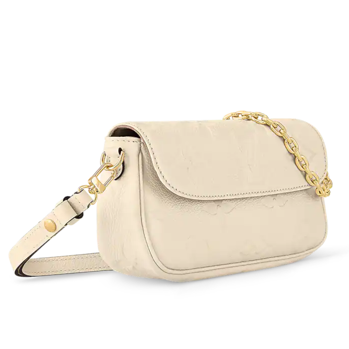 Louis Vuitton Wallet On Chain Ivy Shoulder Bag - Creme