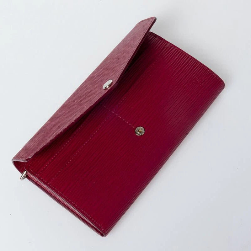 Louis Vuitton Epi Leather Sarah Wallet - Fuchsia