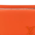 Louis Vuitton Grained Calfskin Aerogram Takeoff Sling Belt Bag - Orange