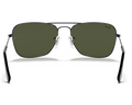 Ray Ban Caravan RB3136 004/51 Square Black Frame Sunglasses