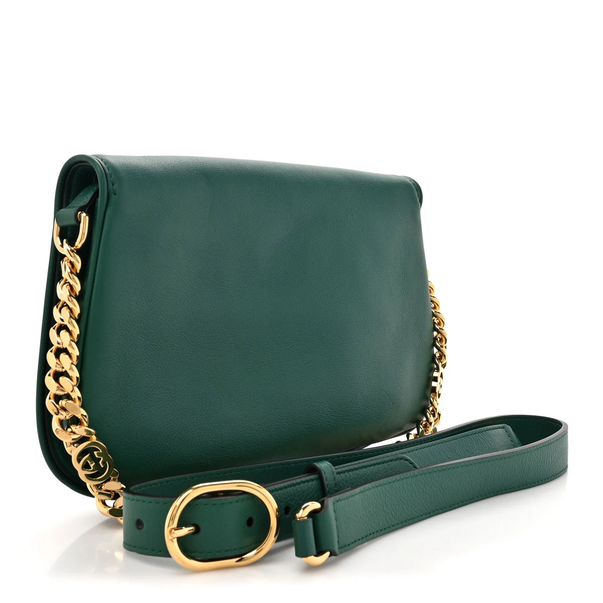 Gucci Blondie Shoulder Bag – Green