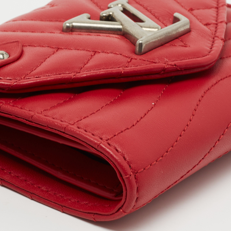 Louis Vuitton New Wave Compact Wallet - Red