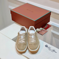 Loro Piana Tennis Walk Suede Sneakers - Suede (256)