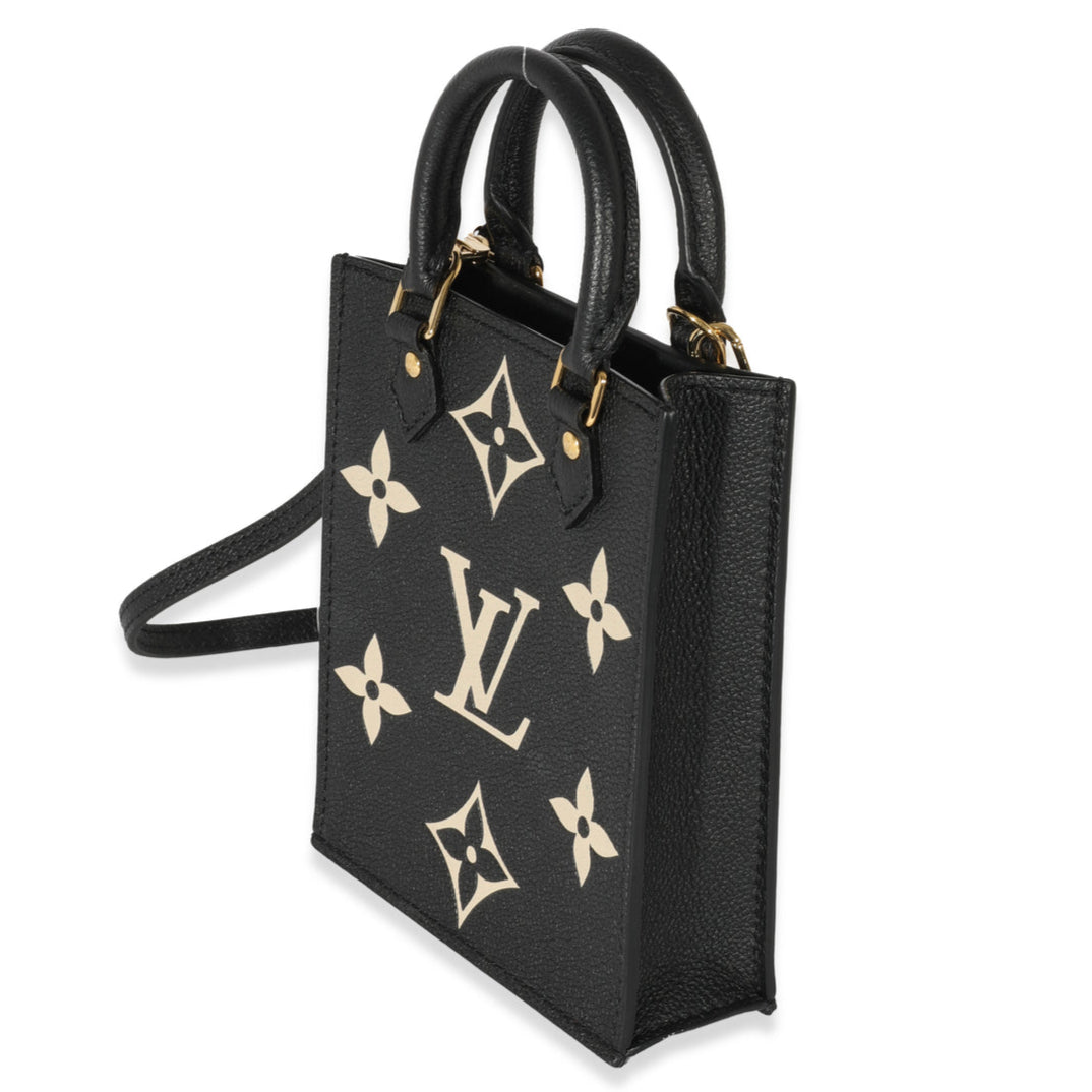 Louis Vuitton Petit Sac Plat Crossbody Bag - Black