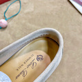 Loro Piana Summer Walk Suede Loafers - Sandstone