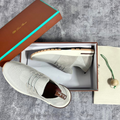 Loro Piana 360 LP Flexy Walk Wish® Virgin Wool Sneakers - Gray (002)