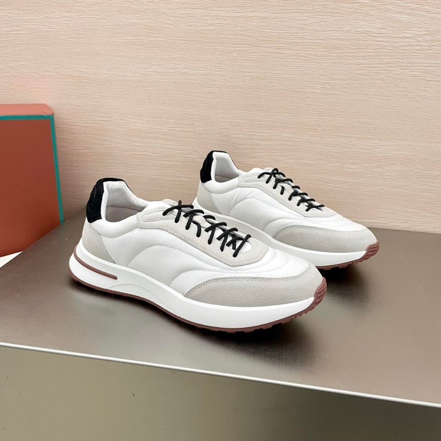 Loro Piana Week End Walk Microfibre Storm System® Sneakers - White (1000)