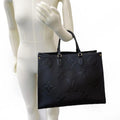 Louis Vuitton OnTheGo Handbag - Noir Black