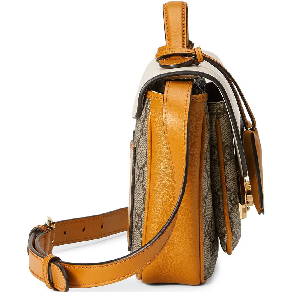 Gucci Padlock GG Shoulder Bag – Beige